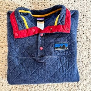 2014 Patagonia 40th Anniversary limited edition Legacy Diamond Quilt Snap-T